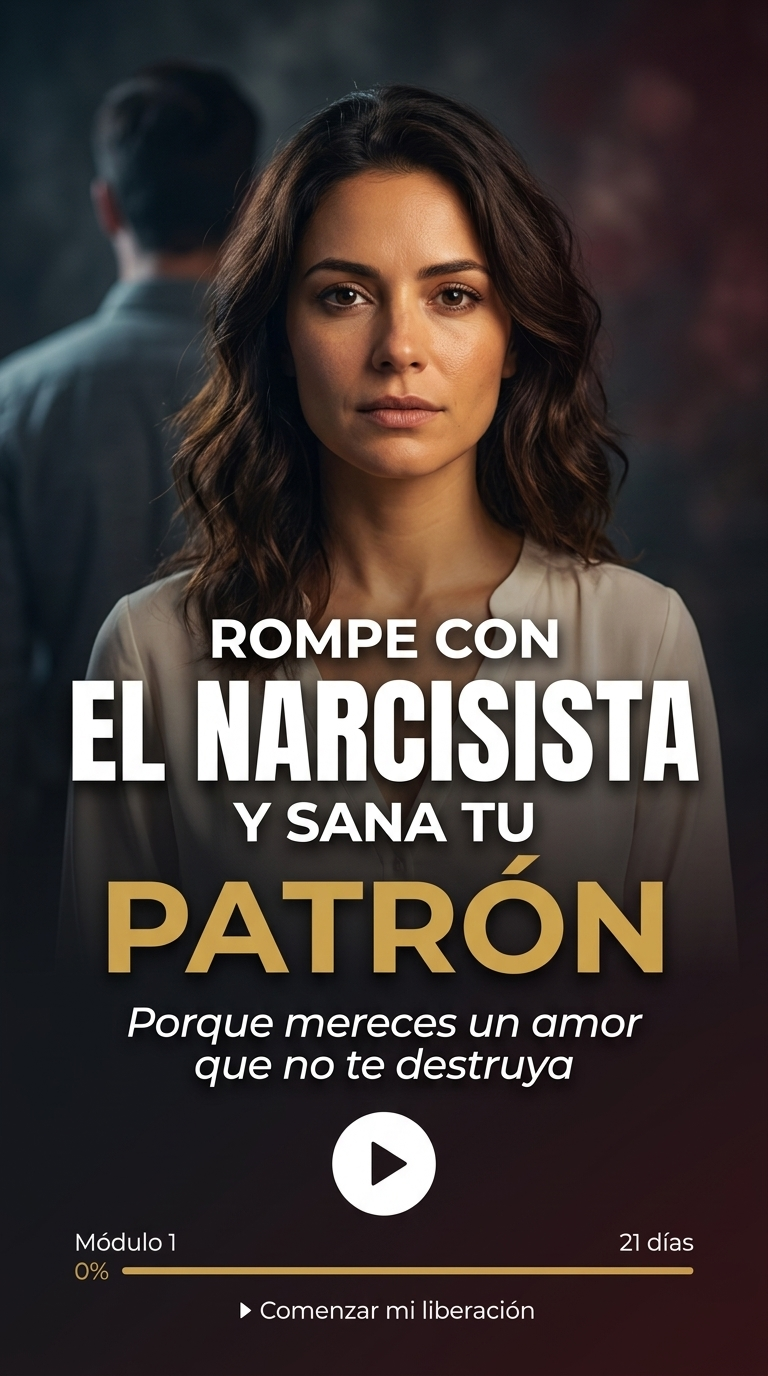 Rompe con el narcisista y sana tu patrón